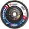 Weiler 4-1/2" Tiger Flap Disc, Conical (TY29), Phenolic Back, 40C, 5/8"-11 UNC 50105 - alternate 1